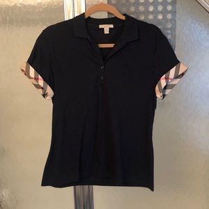Burberry Button Up Polo Shirt
